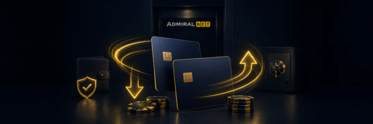 Mastercard depuneri și retrageri la AdmiralBet