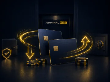 Mastercard depuneri și retrageri la AdmiralBet