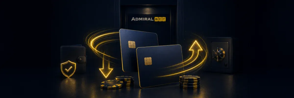 Mastercard depuneri și retrageri la AdmiralBet