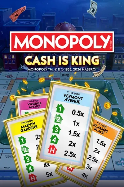 MONOPOLY Cash Is King | Red Tiger