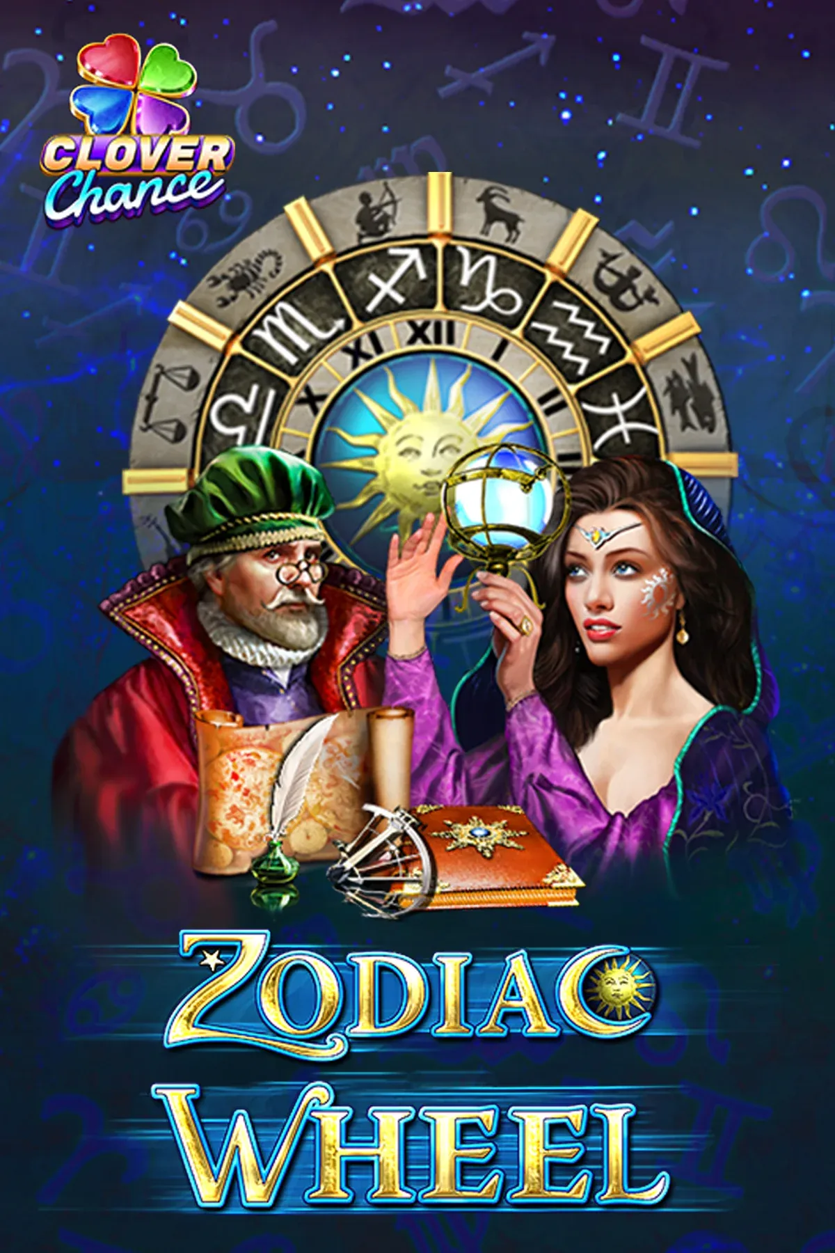 Zodiac Wheel Clover Chance | EGT Digital